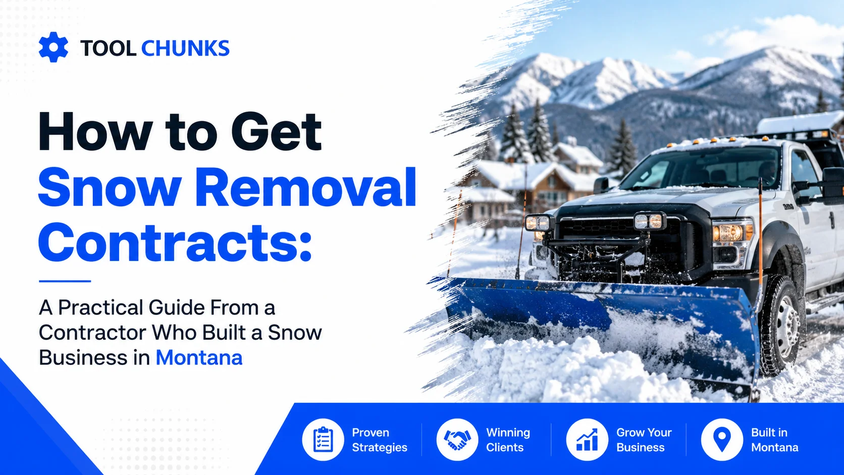 How to Get Snow Removal Contracts: A Practical Guide From a Contractor Who Built a Snow Business in Montana