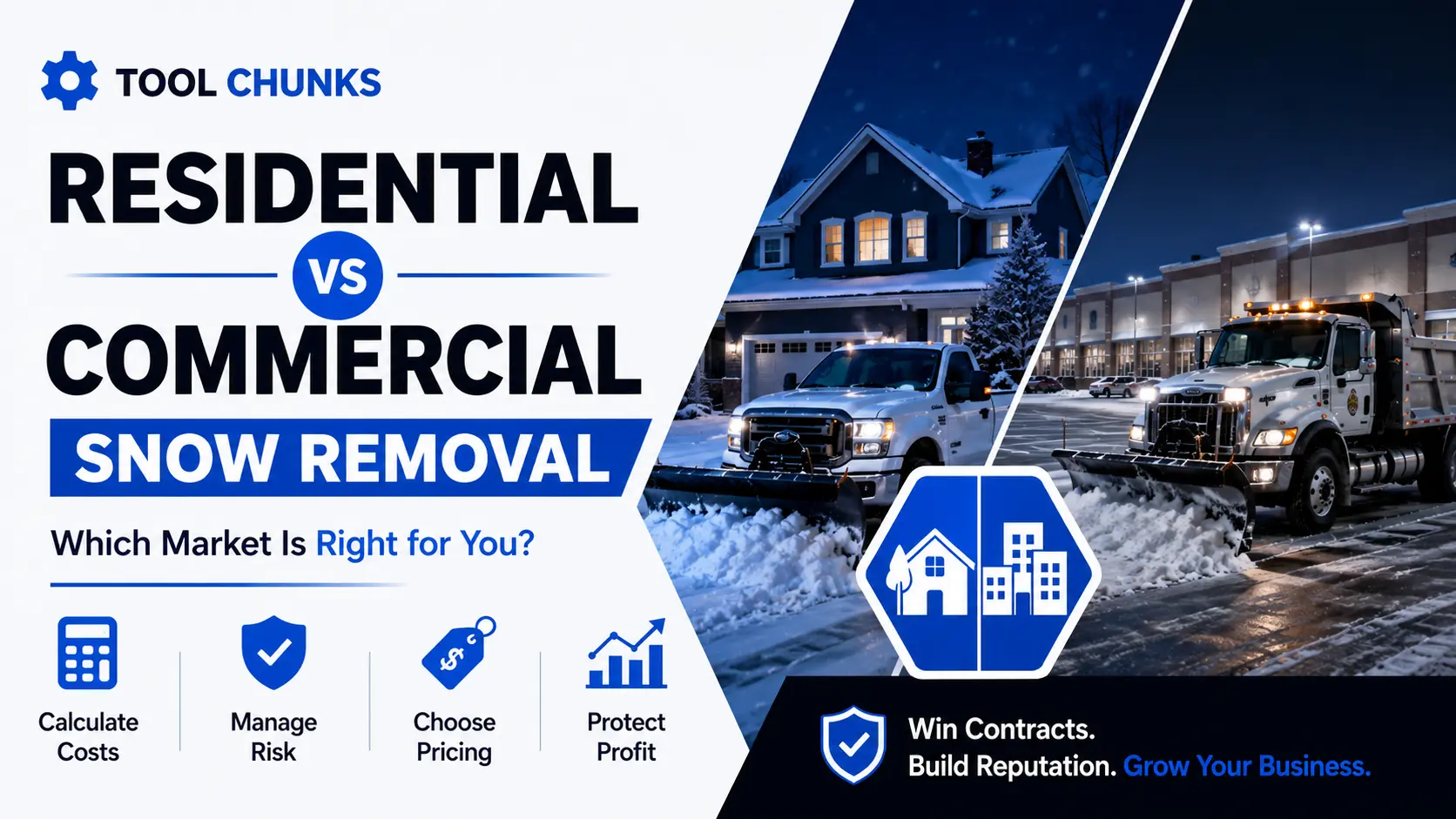 Residential Snow Removal vs Commercial Snow Removal: Which Market Is Better for New Contractors?